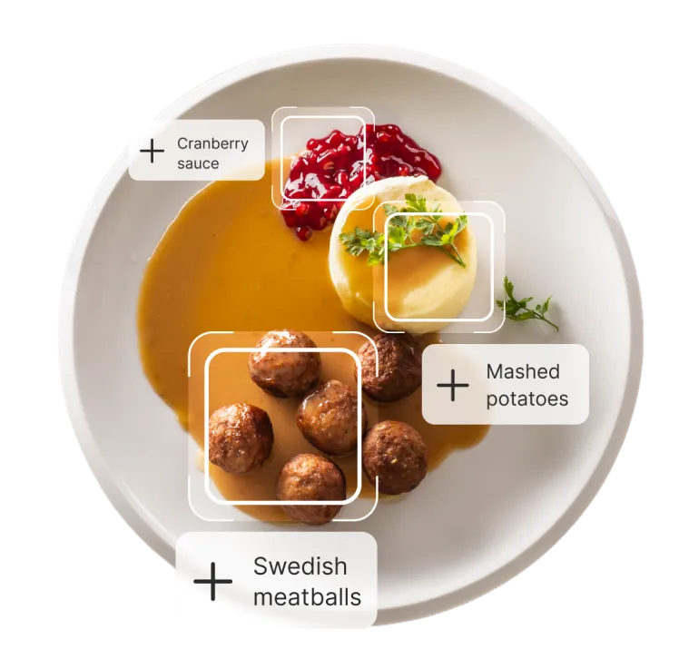 EatBeat meal photo with its Health Points score
